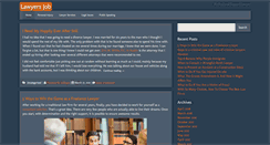 Desktop Screenshot of lawyersjob.biz